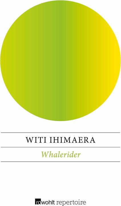 Produktbild Whalerider (Deutsch, Witi Ihimaera, 2018)