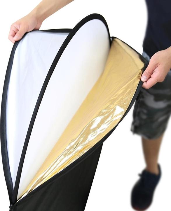 Image du produit Puluz Réflecteur pliable Système 5 en 1 (Réflecteur rabattable, 110 cm)