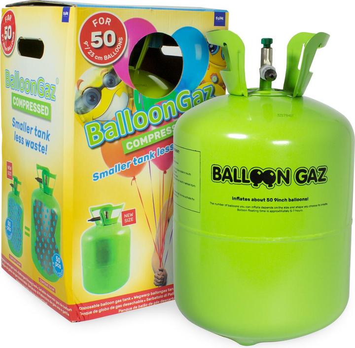 Actual product image Folat Disposable helium bottle for 25 - 50 balloons