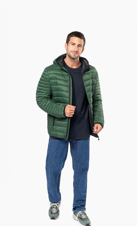 Produktbild Kariban Leichte Daunenjacke mit Kapuze (XXL)