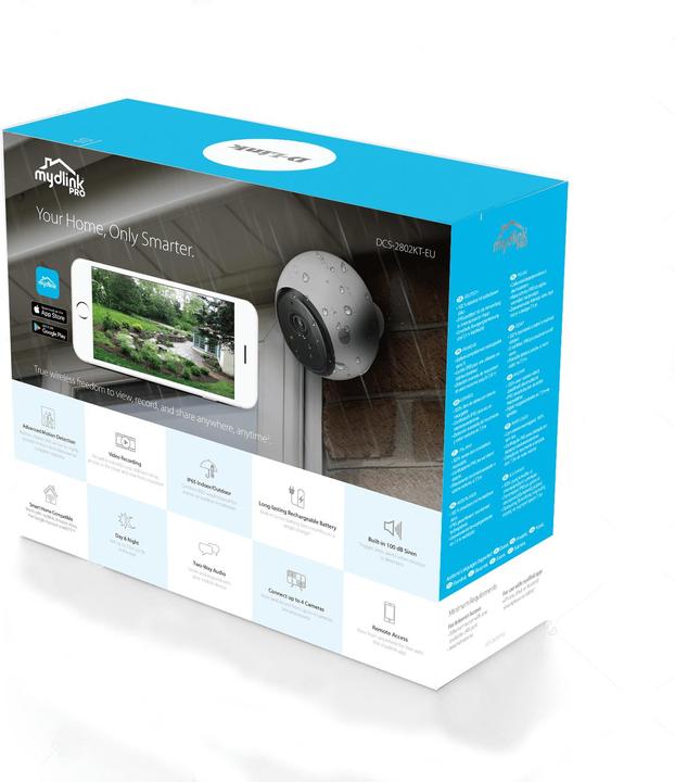 Immagine prodotto D-Link mydlink Pro Wire-Free (1920 x 1080 Pixels)
