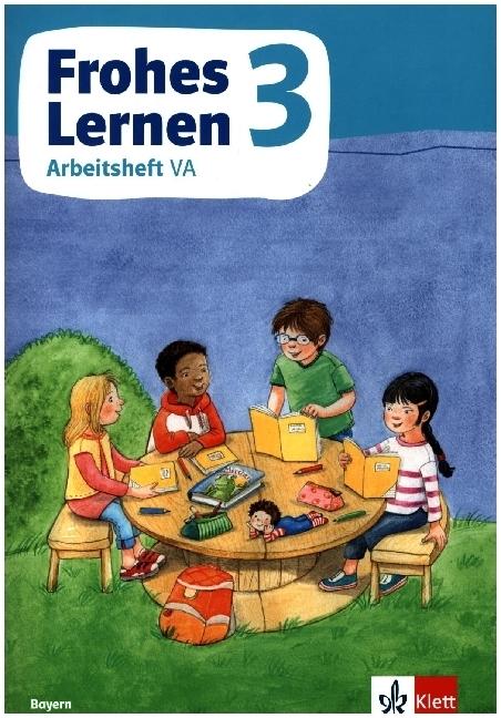 Image du produit Frohes Lernen Sprachbuch 3. Arbeitsheft in Vereinfachter Ausgangsschrift Klasse 3. Ausgabe Bayern (Allemand, Madeleineua, Eva/Gottschalk, Miriam/Kreller, Brehm, 2022)