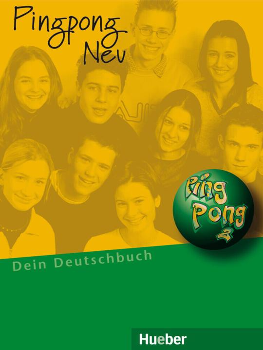 Actual product image Pingpong neu 2. Lehrbuch (German, Hueber publishing house, 2017)