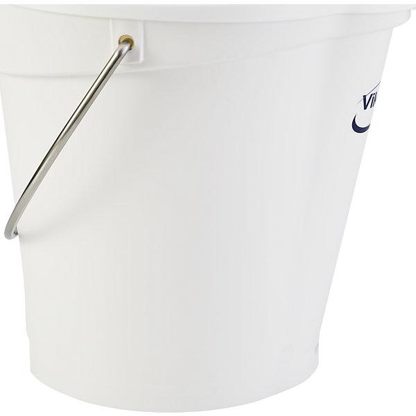 Vikan 6l Hygiene Bucket, White (5 pcs.)