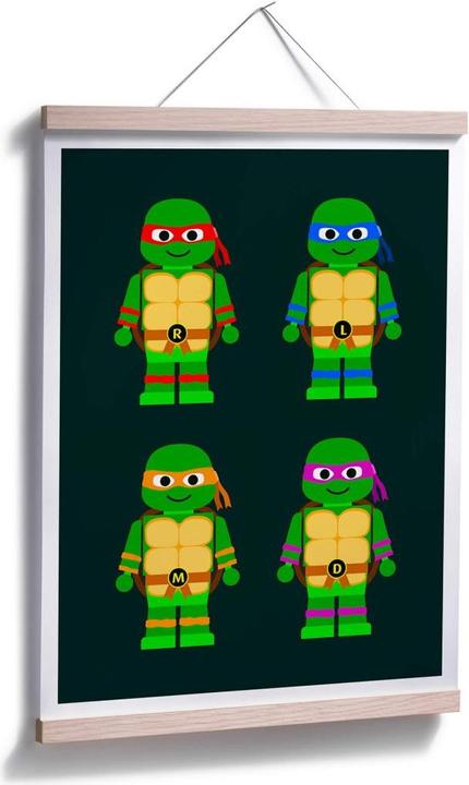 Immagine prodotto Trenddeko Giocattolo Teenage Mutant Ninja Turtles (50 x 60 cm)