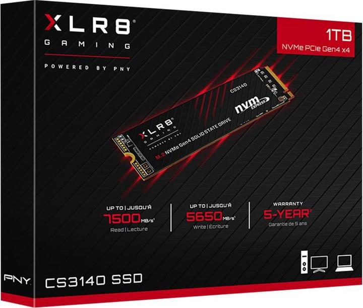 Produktbild PNY CS3140 (1000 GB, M.2 2280)