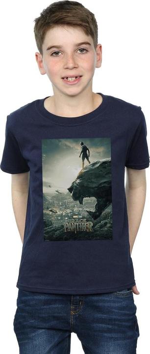 Produktbild Black Panther Poster TShirt Jungen (152, 158)