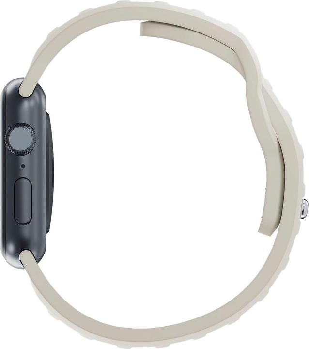 Image du produit 3MK Silicone Watch Strap beżowy/beige dla Apple Watch 38/40/41mm (Silicone, Acier inoxydable)