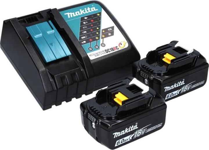 Produktbild Makita DBS 180 RGJ Akku Bandfeile 18 V 9 x 533 mm Brushless + 2x Akku 6,0 Ah + Ladegerät + Makpac (Bandschleifer)