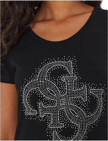 Actual product image Guess Damen T-Shirt 4G Logo Tee (M)