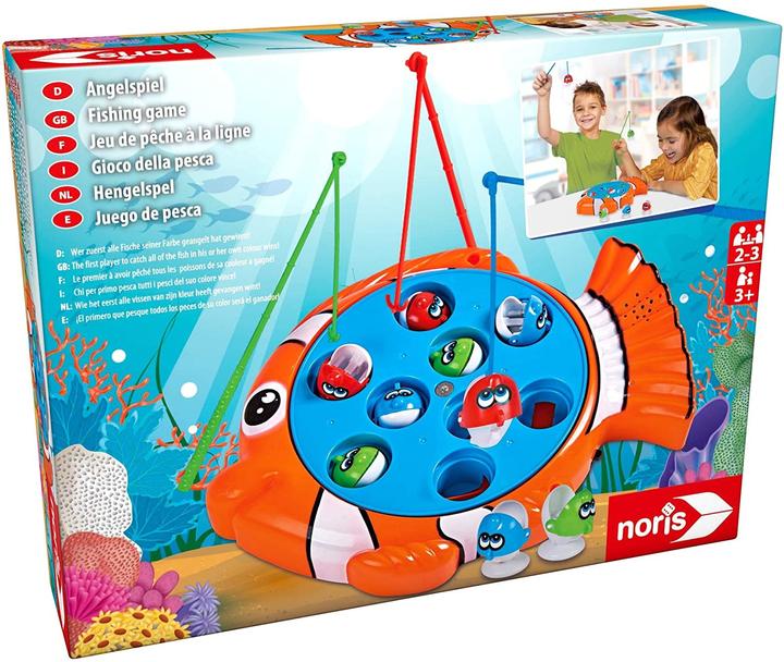 Actual product image Noris Fishing game (German)