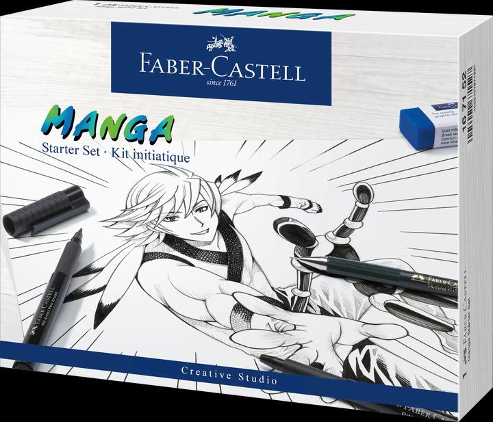 Image du produit Faber-Castell Set de départ Manga (Noir, 19 x)