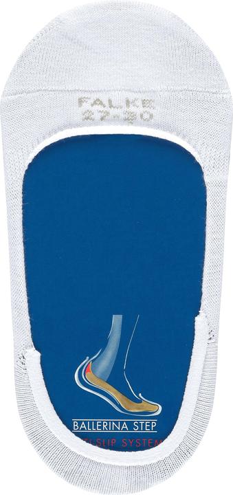 Image du produit Falke Ballerina Step (Lot de 3) Protège-pieds, couleur 2000 blanc, taille 35-38 (Une unité par pack, 35 - 38)