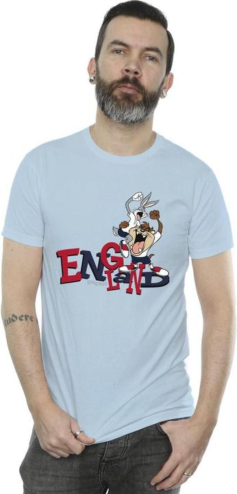 Image du produit Looney Tunes - T-shirt BUGS & TAZ ENGLAND - Homme (XL)
