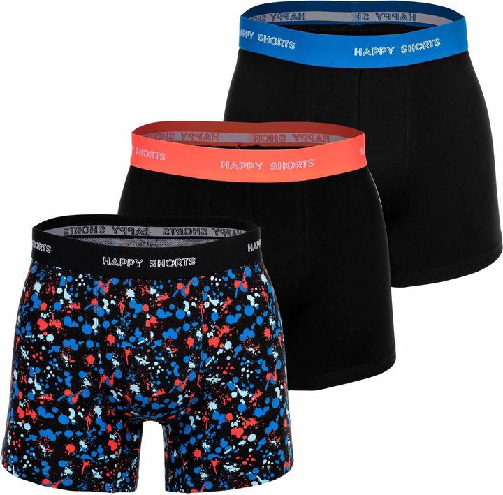 Actual product image Happy shorts Boxer shorts Casual Comfortable fit (XL, pack of 3)