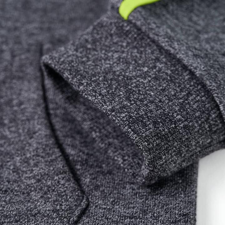 Actual product image VidaXL Children's hoodie with zip Grey melange (92)