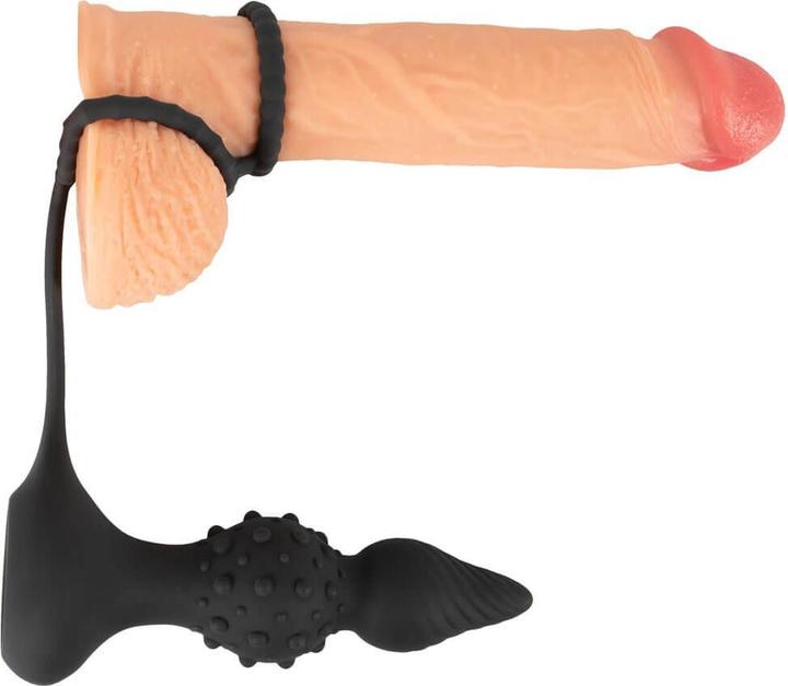 Produktbild Rebel RC Butt Plug with Cock & Ball Rings