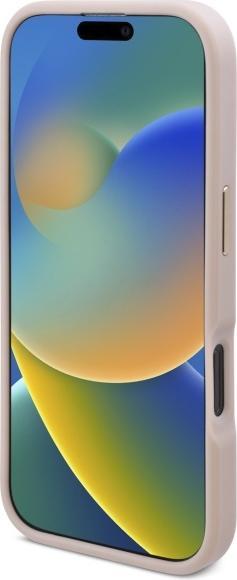 Productafbeelding Guess GUHMP16XU4GPRP iPhone 16 Pro Max 6,9" różowy/roze hardcase 4G Logoplaat MagSafe (Apple iPhone 16 Pro Max)
