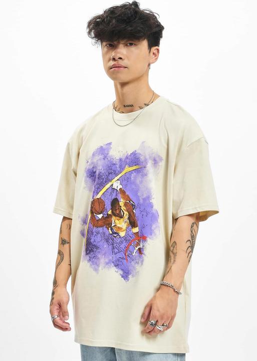 Actual product image Mister Tee Basketball Clouds 2.0 Oversize Tee - 12629 (L)