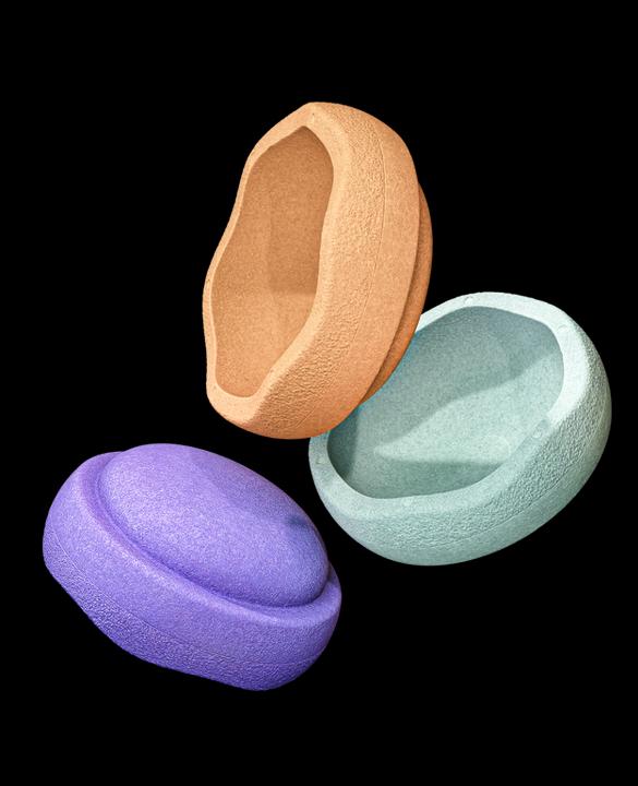 Actual product image Stapelstein Pastel Secondary (3 pcs.)