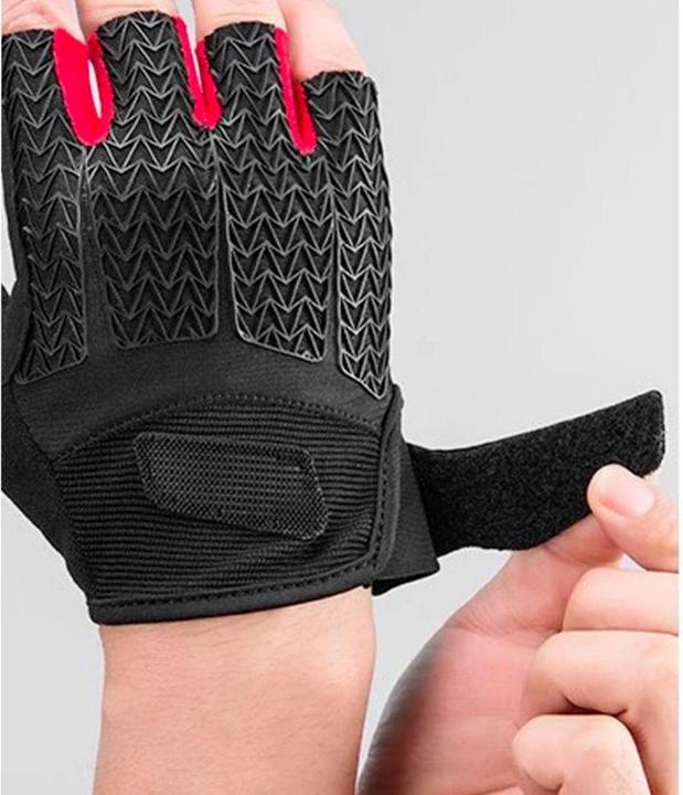 Image du produit Rockbros S169BR XXL Gants de cycliste avec inserts en gel - noir et rouge (XXL)