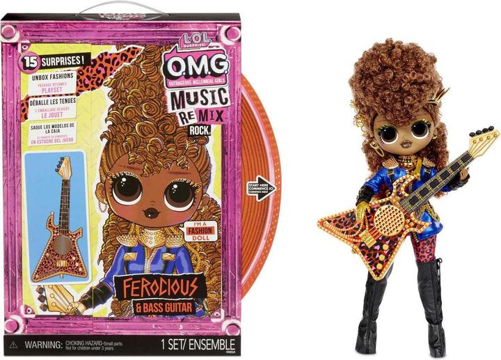 Actual product image L.O.L. Surprise! L.O.L. Surprise OMG Remix Rock-Ferocious