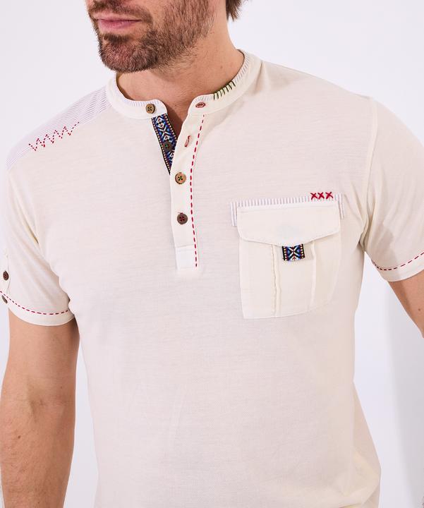 Immagine prodotto Joe Browns Pique Aztec Chest Pocket Henley (XL)
