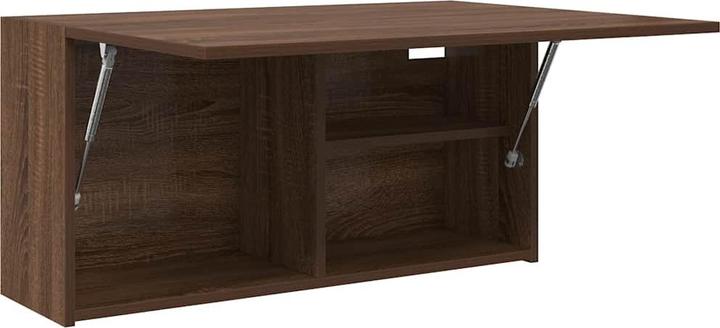 Produktbild VidaXL Bad-Wandschrank Braun Eichen-Optik 80x25x40 cm Holzwerkstoff (80 x 25 x 40 cm)