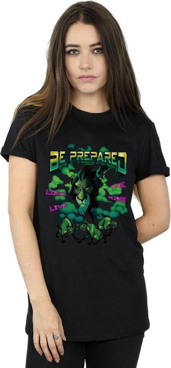 Immagine prodotto Disney The Lion King Scar Long Live The King Maglietta Ampia Donna (L)