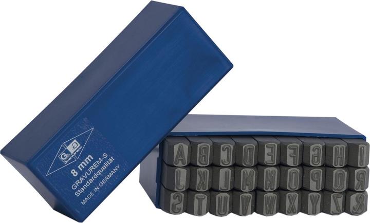 Immagine prodotto BETA GRAVUREM-S MARCATORI SET - LETTERE AZ 12mm (Imbottitura aggiuntiva)