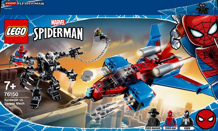 Image du produit LEGO Spiderjet contre Venom Mech (76150, LEGO Marvel)