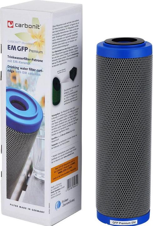 Actual product image Carbonit EM GFP Premium water filter cartridge