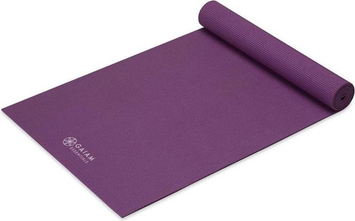 Actual product image Gaiam Essentials 6mm Yogamatte mit Gurt