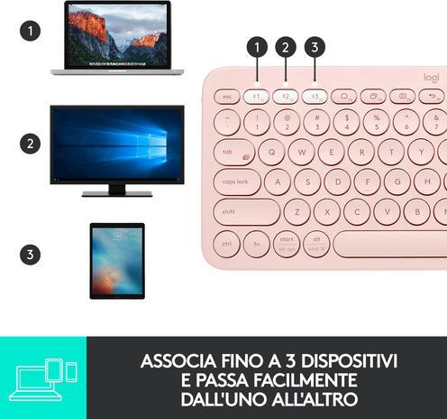 Image du produit Logitech K380 (US, Sans fil)
