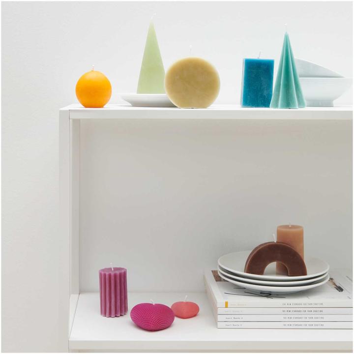 Image du produit Rico Design Moule pour bougies Cylindre cannelé 60 x 60 x 88 mm