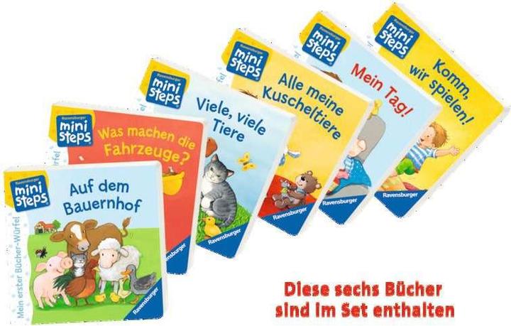 Immagine prodotto Ravensburger ministeps: Mein erster Bücher-Würfel (Starter-Set) (Tedesco)