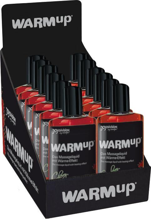 Image du produit Joydivision Présentoir Warm Up 12 pcs 6x fraise 6x cerise