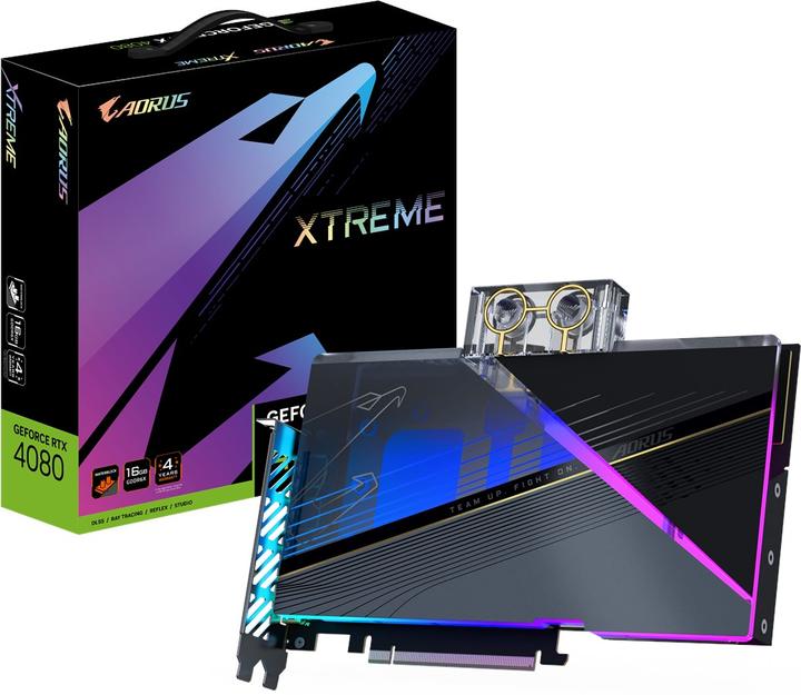 Gigabyte GeForce RTX 4080 XTREME WATERBLOCK WATERFORCE (16 GB)
