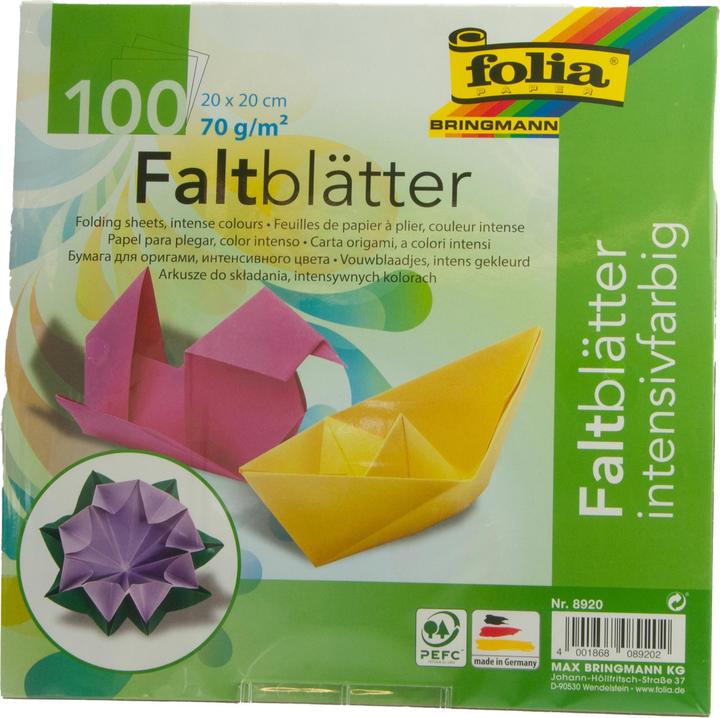 Actual product image Folia Leaflets Intensive (70 g/m², 100 x)