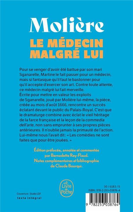 Immagine prodotto Le médecin malgré lui : comédie (Francese, Molière, 1986)