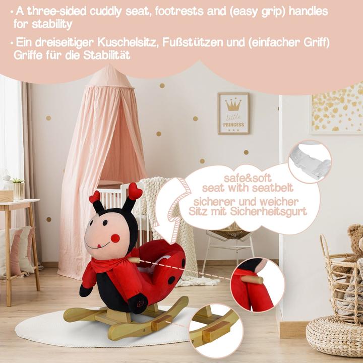 Actual product image Infantastic Rocking animal ladybird