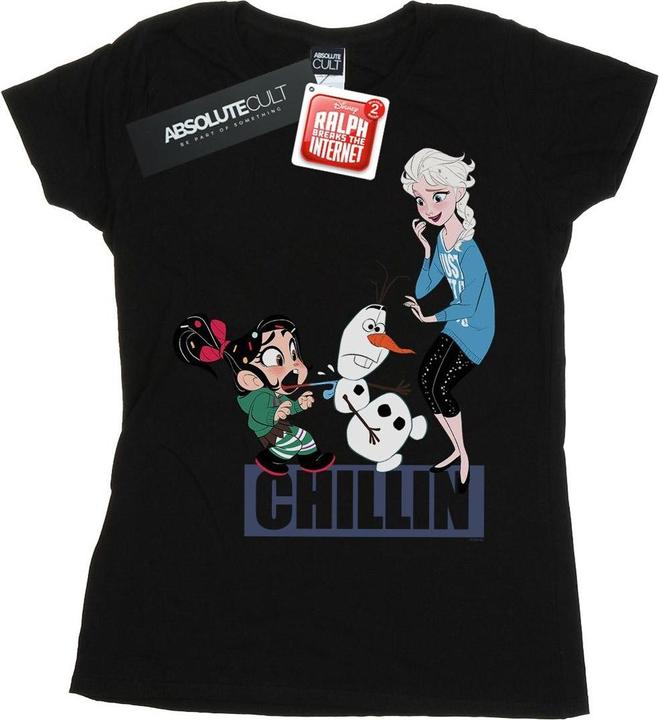 Immagine prodotto Disney Wreck It Ralph Elsa And Vanellope Maglietta Donna (M)