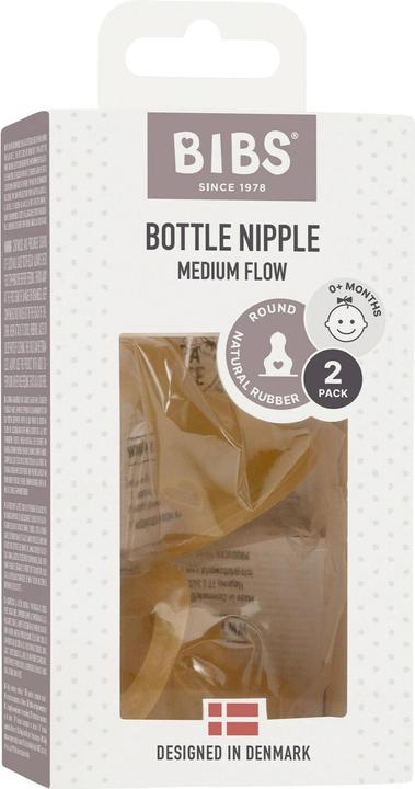 Image du produit Bibs Anti-Colic Tétine Latex Medium Flow 2 pièces