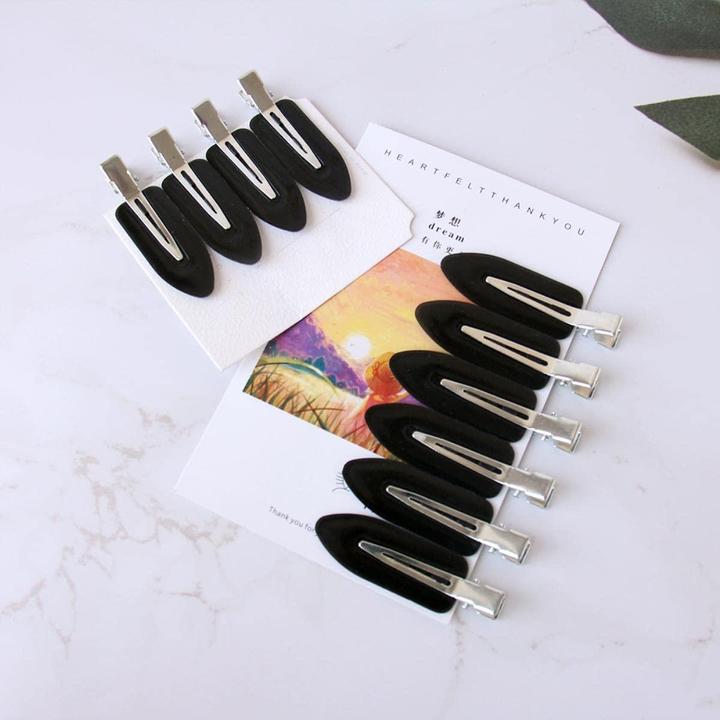 Produktbild JTI 10x professionelle Haarspangen - Schwarz (10 Stk.)