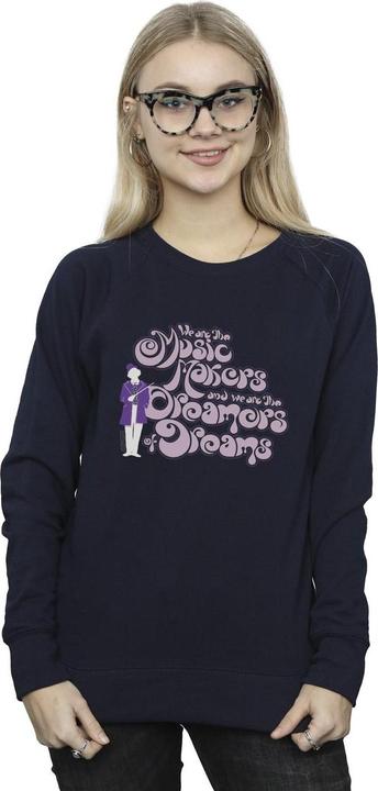 Immagine prodotto Willy Wonka & the Chocolate Factory Dreamers Text Felpa Donna (3XL)