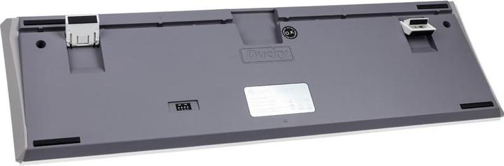 Actual product image Ducky One 3 Mist Grey Gaming Keyboard, RGB LED - MX-Ergo-Clear (US, Cable)