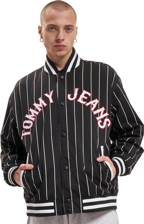 Actual product image Tommy Hilfiger Tommy Jeans Rlx Pinstripe bomber jacket - 86443 (XL)
