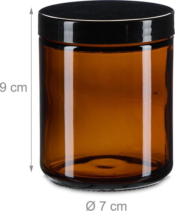Actual product image Relaxdays 12x cream jar