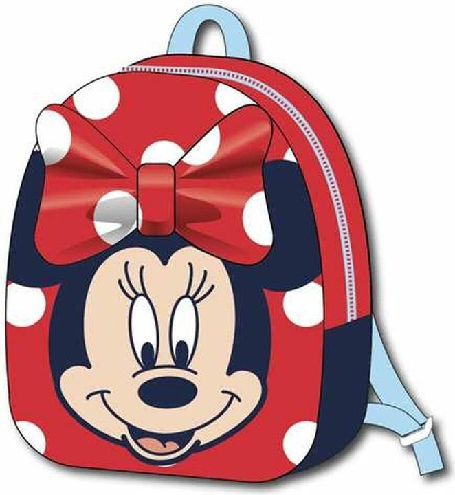 Produktbild Minnie Mouse Schulrucksack Rot 18 x 22 x 8 cm