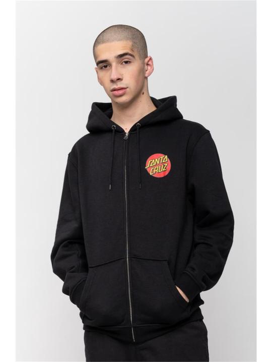 Actual product image Santa Cruz Classic Dot Zip Hoodie (M)